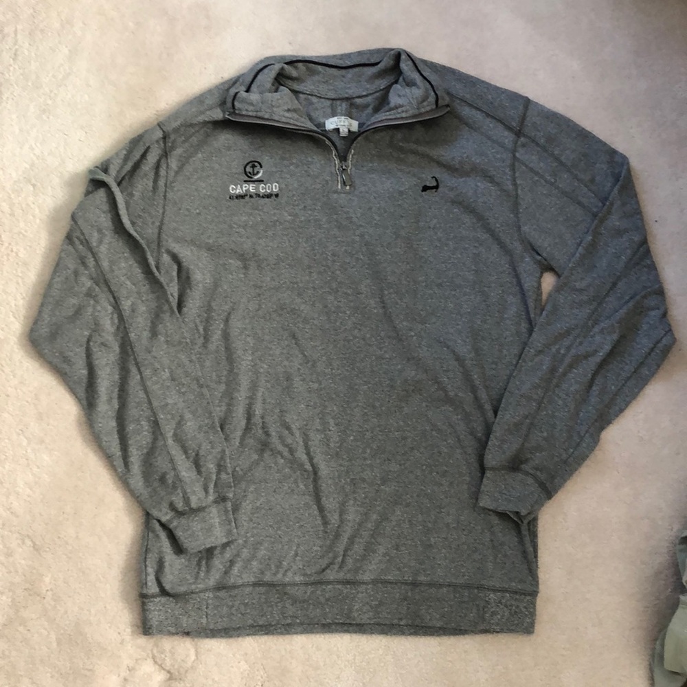 Men’s Size Large Grey Cape Cod Sweatshirt